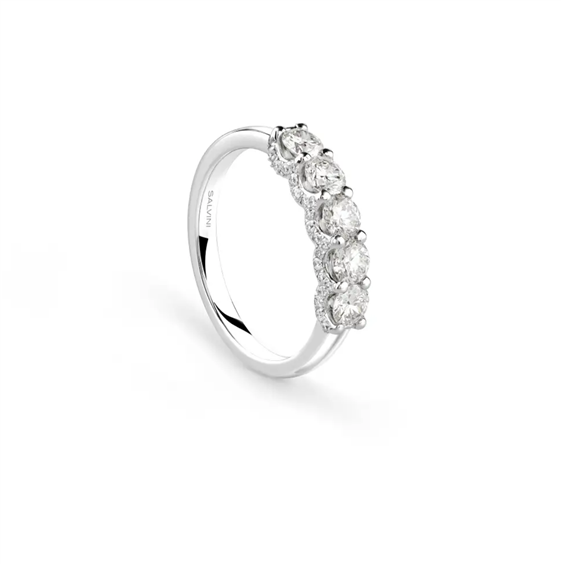 Anello Salvini Donna Eterea in Oro bianco Diamante 0.75 Ct 20115618 - 20115618